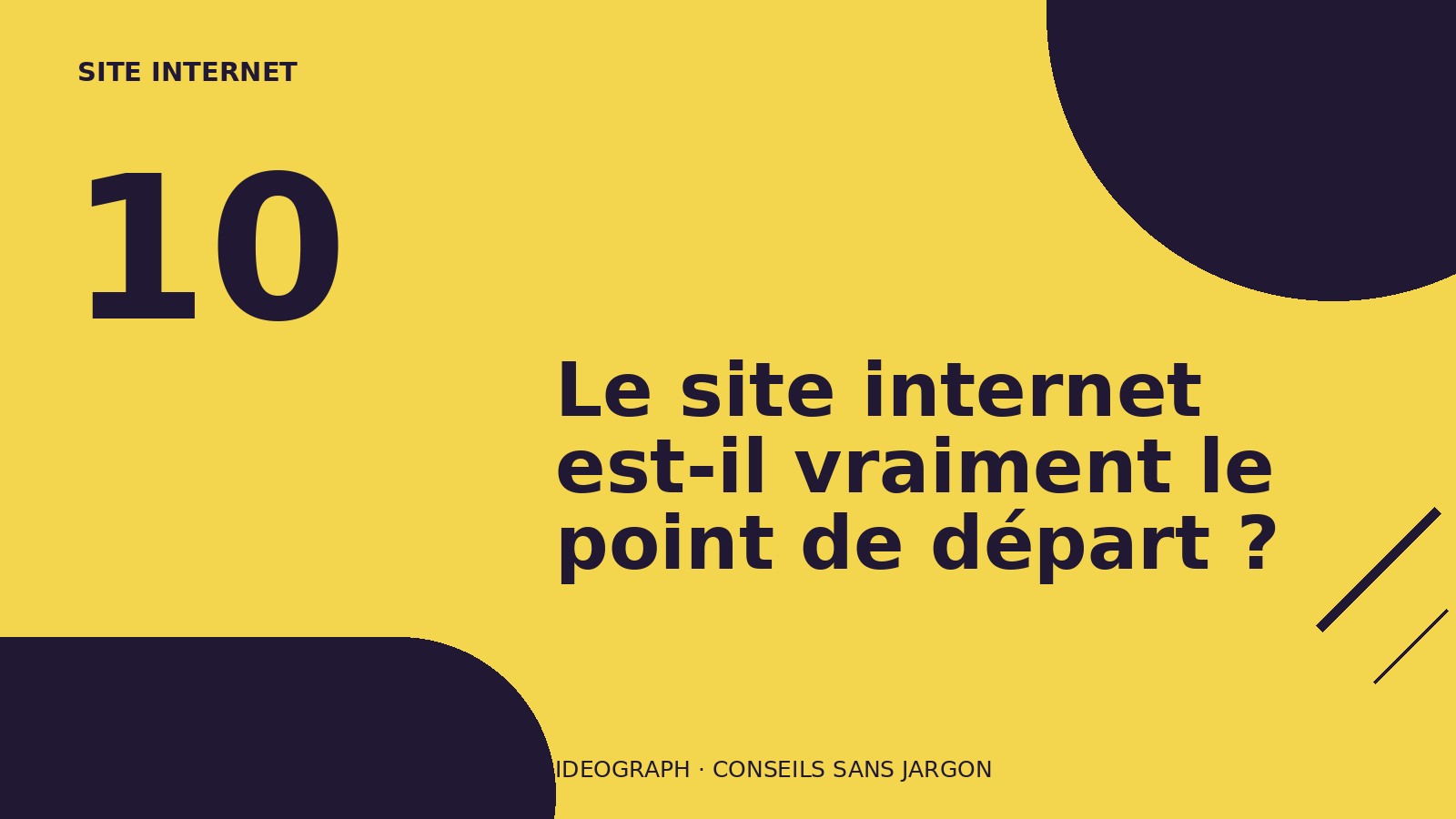 Illustration de l’article : Le site internet est-il vraiment le point de départ ?