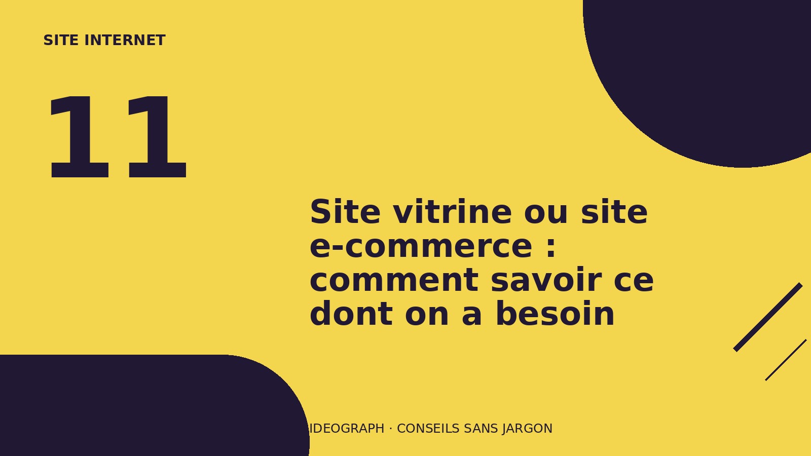 Illustration de l’article : Site vitrine ou site e-commerce : comment savoir ce dont on a besoin