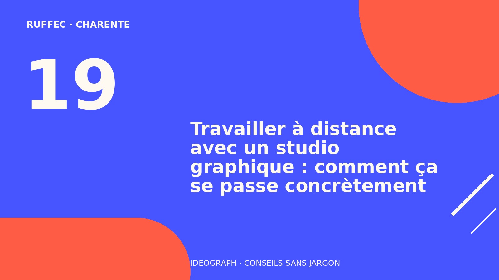Illustration de l’article : Travailler à distance avec un studio graphique : comment ça se passe concrètement