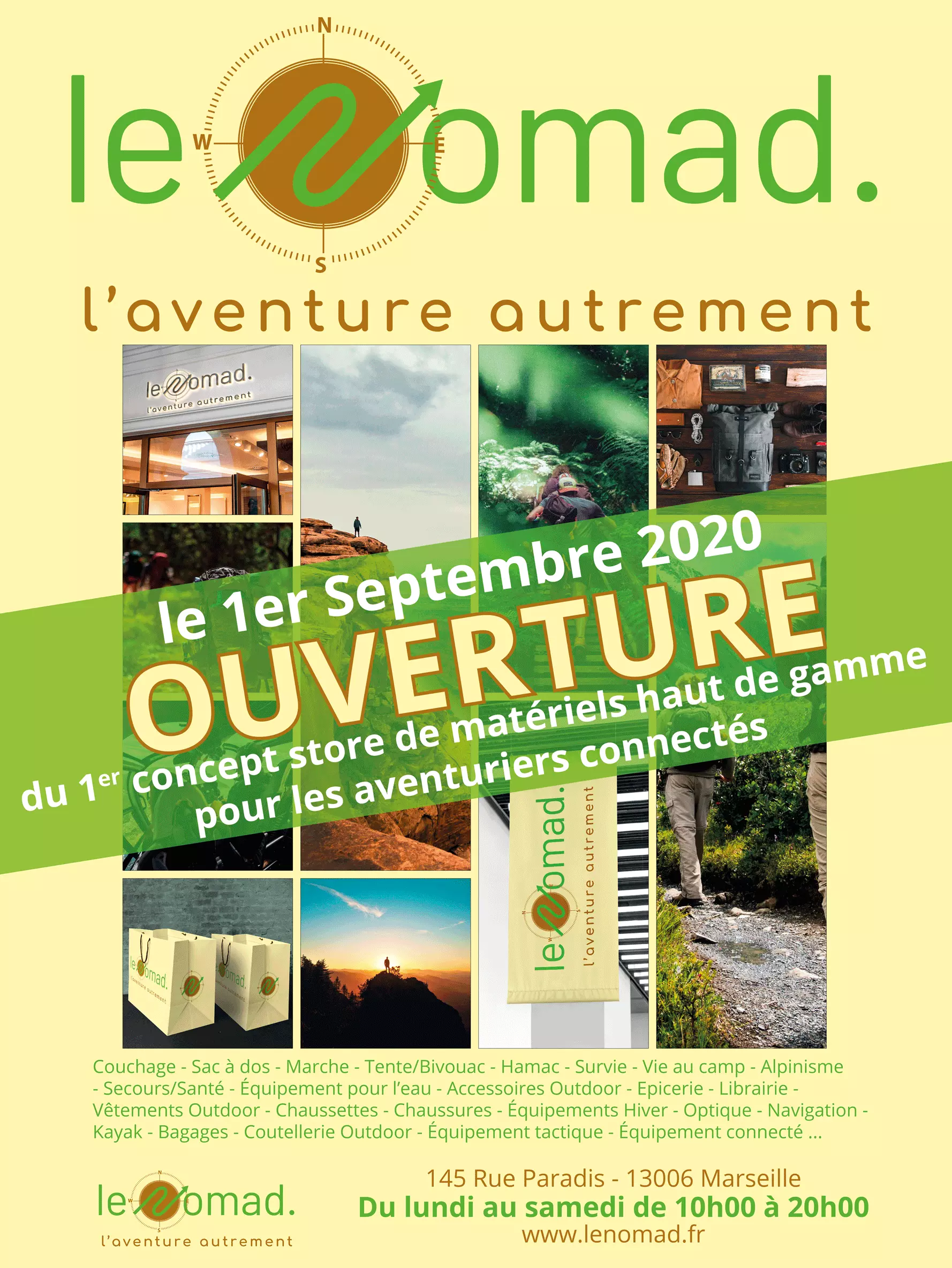 Affiche de lancement Nomad