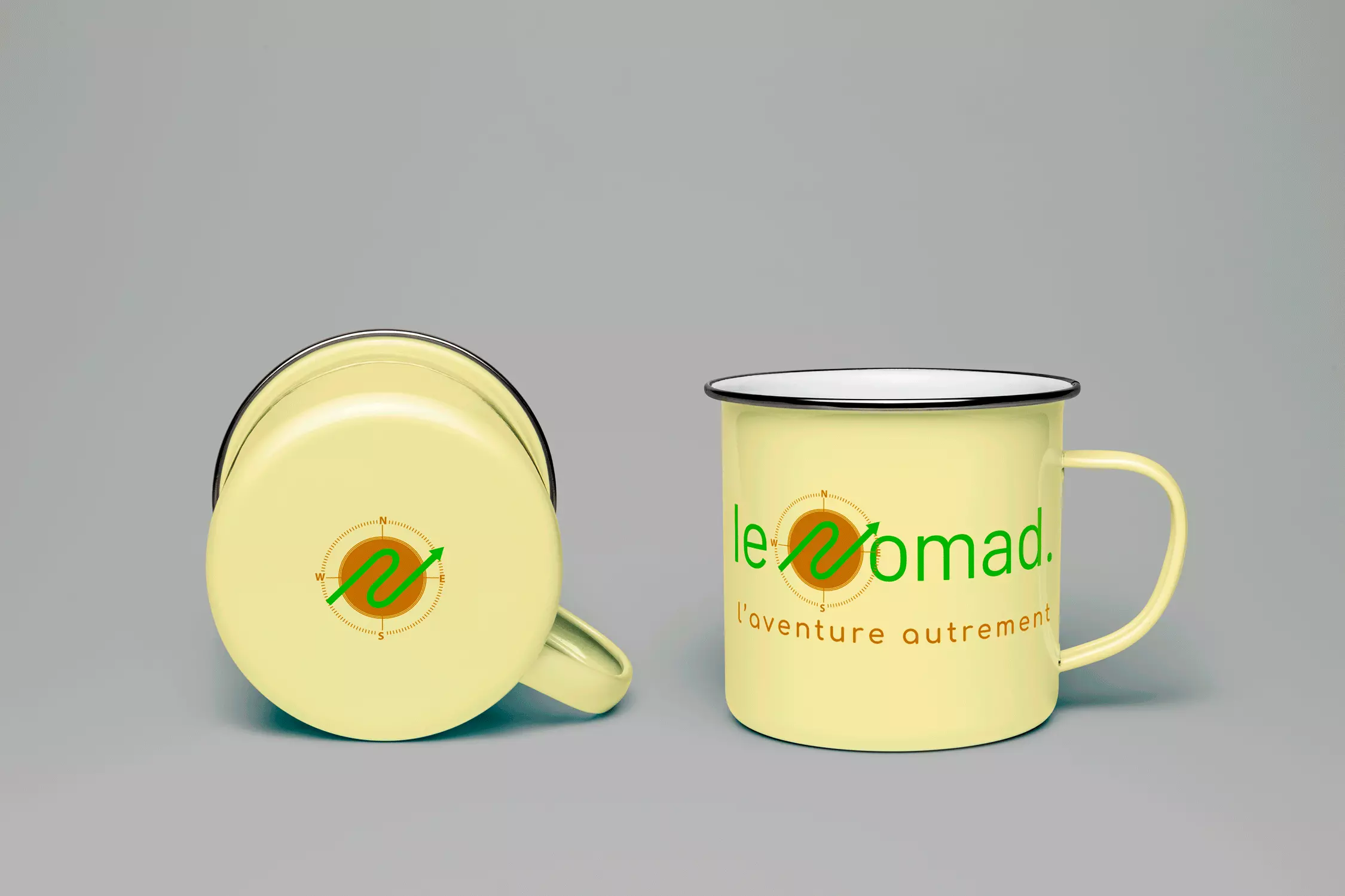Mugs émaillés Nomad